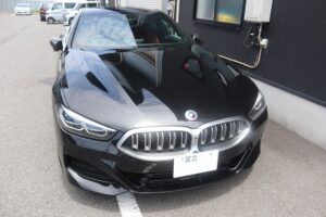 BMW8シリーズにコボテクトサンブロックフィルム施工　東京都足立区よりご来店のアイキャッチ画像