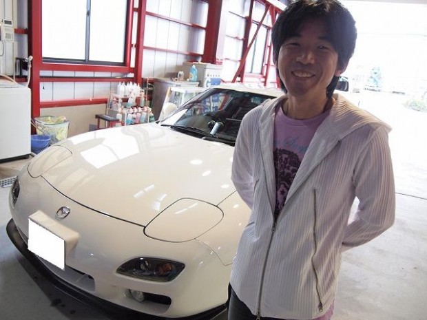 マツダ ｒｘ ７ ｔｔメンテナンス ガラスコーティング カーコーティング施工実績cbiic