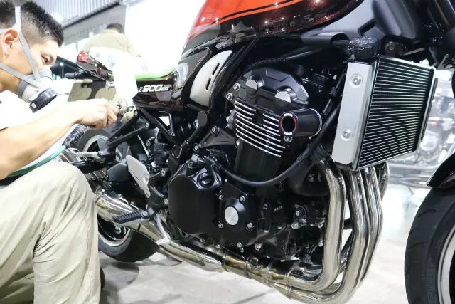 Kawasaki Z900RS バイクコーティング