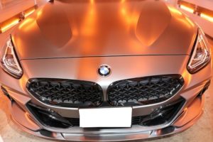 BMW Z4 M40iに幌コーティングを施工