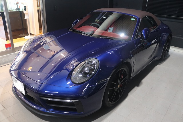 ポルシェ911カレラ　カーコーティング施工