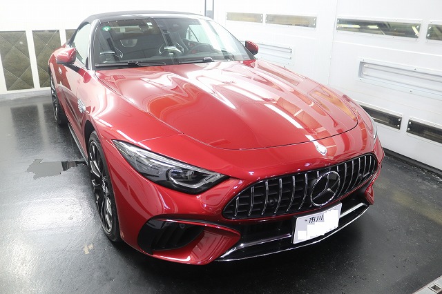 ベンツAMG　SL-63　コーティング施工