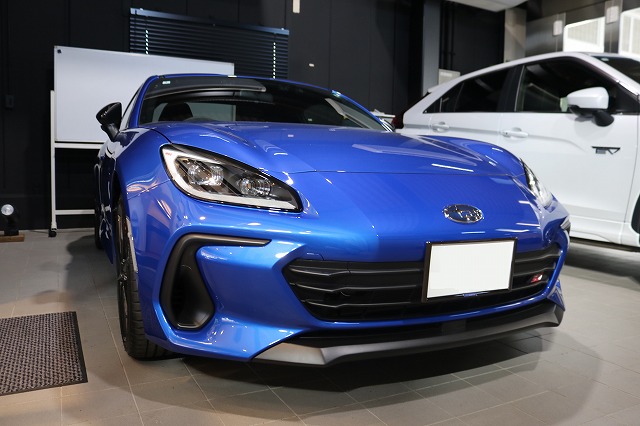 スバル BRZ　カーコーティング施工後の輝き