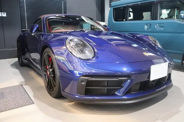 ポルシェ 911カレラ　カーコーティング施工後