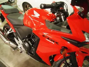 CBR400 バイクコーティング