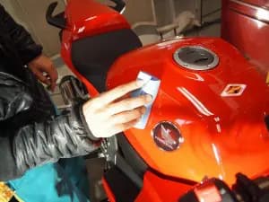 VFR800F　バイクコーティング