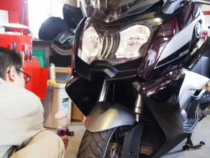 ＢＭＷＣ６５０ バイクコーティング