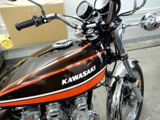 カワサキZ1　セラミックコーティング　バイクコーティング　千葉