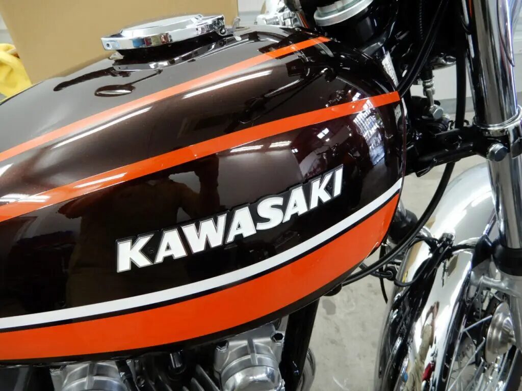 カワサキZ1　セラミックコーティング　バイクコーティング　千葉