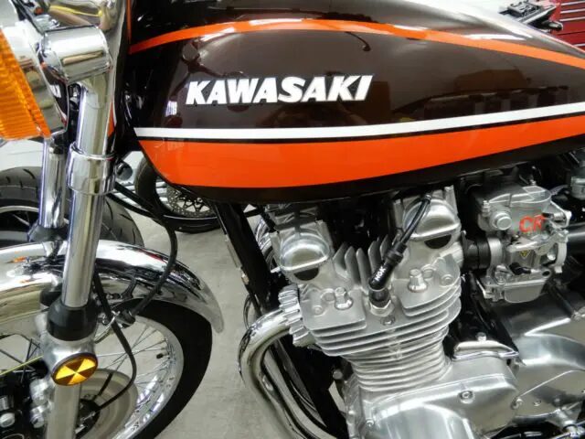 カワサキZ1　セラミックコーティング　バイクコーティング　千葉