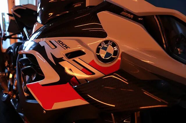 BMW M1000RR　バイクコーティング　