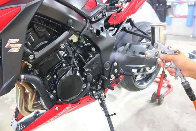 スズキＧＳＸ-Ｓ750　バイクコーティング