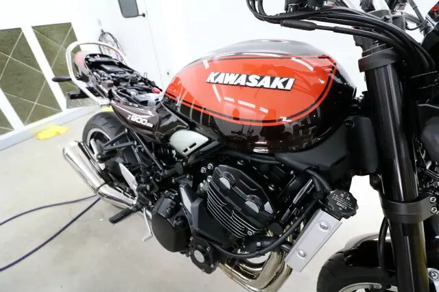 Kawasaki Z900　バイクコーティング