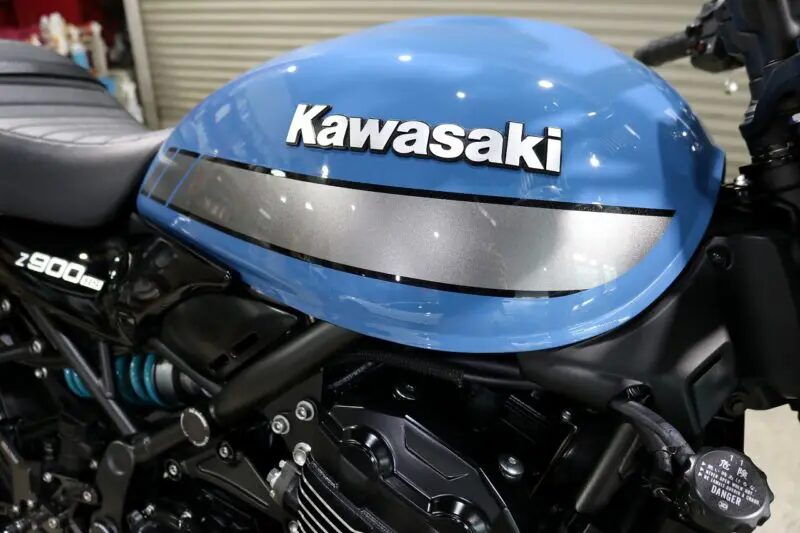 カワサキ Z900RS CAFE セラミックプロ9H施工後のタンク