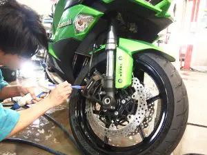 カワサキＮＩＮＪＡ1000　バイクコーティング