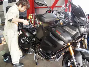 ヤマハＳＵＰＥＲ ＴＥＵＥＲＥ　バイクコーティング