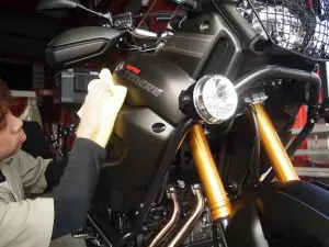 ヤマハＳＵＰＥＲ ＴＥＵＥＲＥにバイクコーティングを施工させて頂きました。