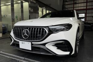 メルセデスベンツAMG E53にカーコーティング施工。東京都港区よりお越しのお車に【SystemX Pro】のアイキャッチ画像